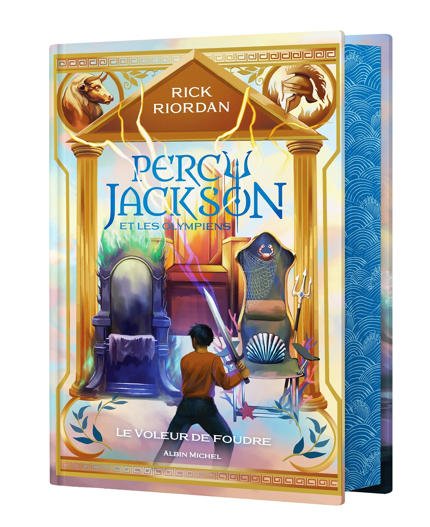 Percy Jackson et les Olympiens T1 - Le Voleur de foudre (Edition 2025 - Collector)