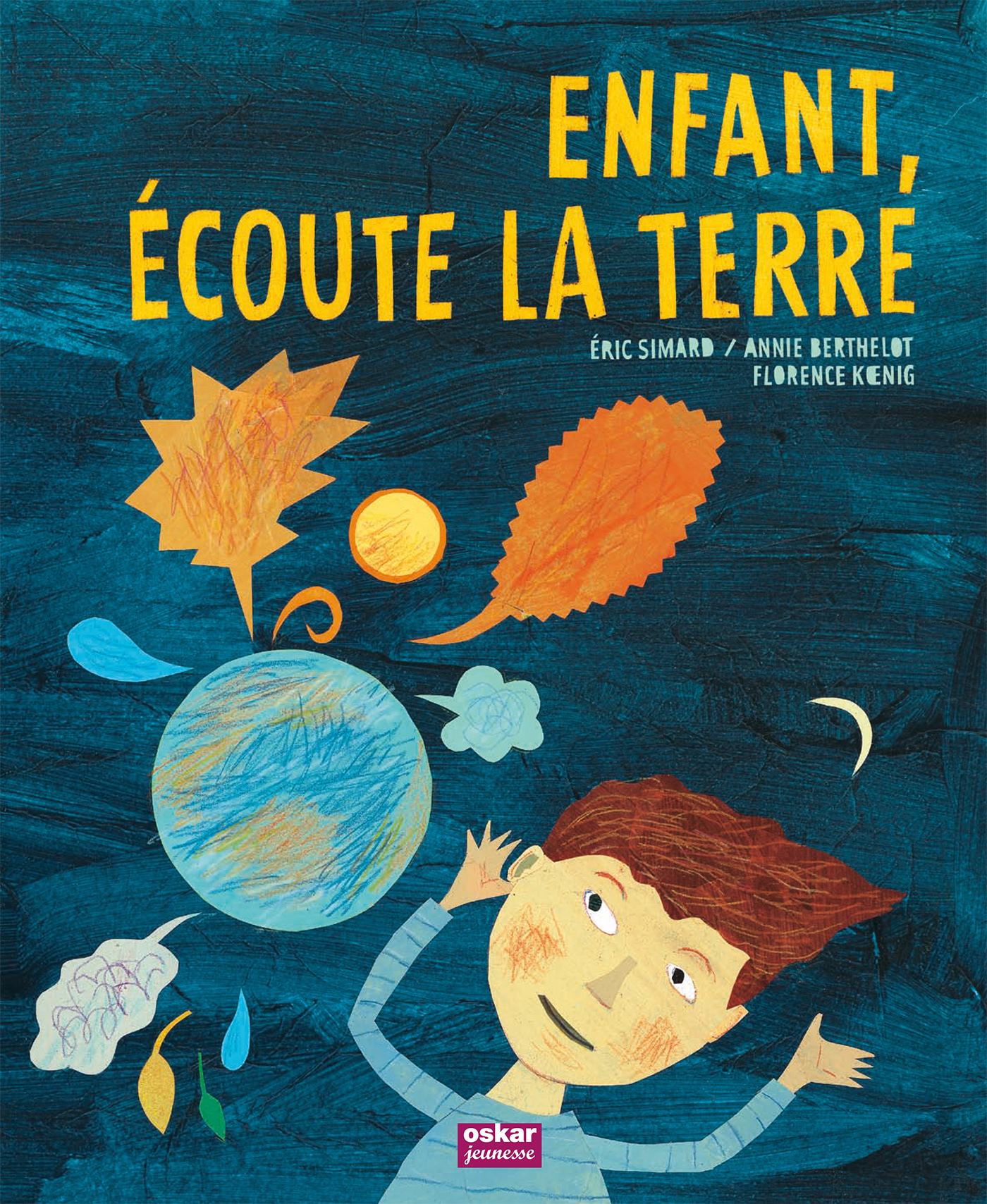 ENFANT ECOUTE LA TERRE