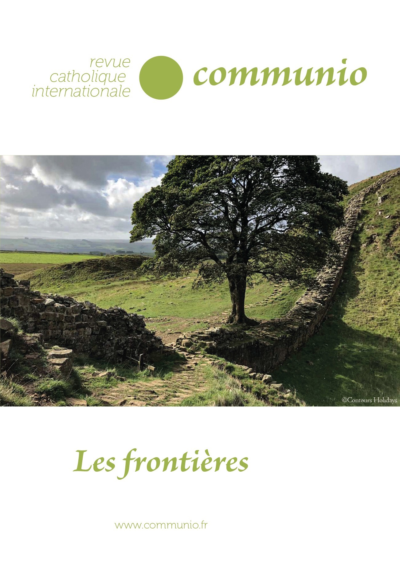 Les frontières -- revue Communio no 266 (novembre-décembre 2019)
