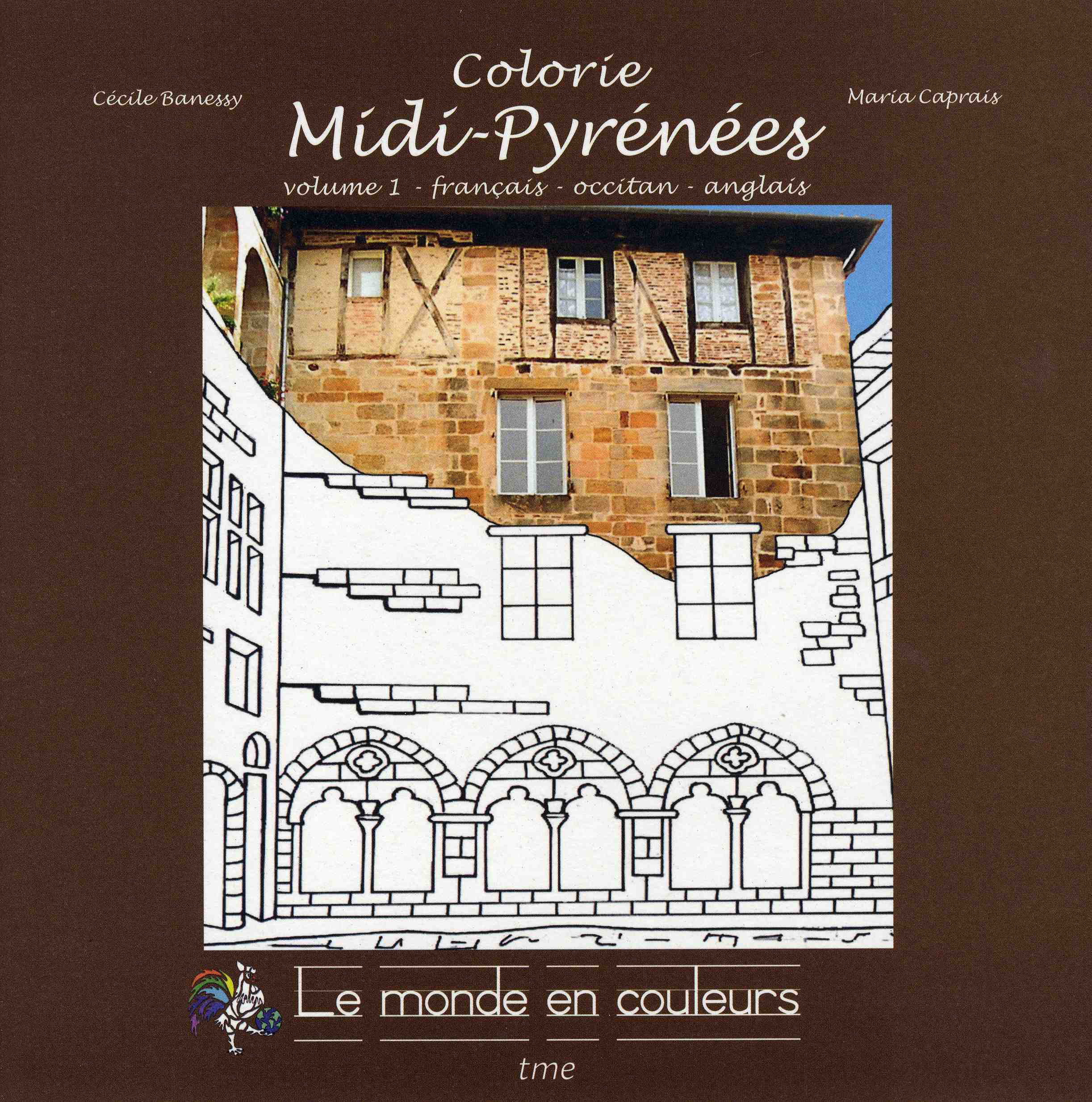 COLORIE MIDI PYRENEES - VOLUME 1 - FRA / OCC /ENG