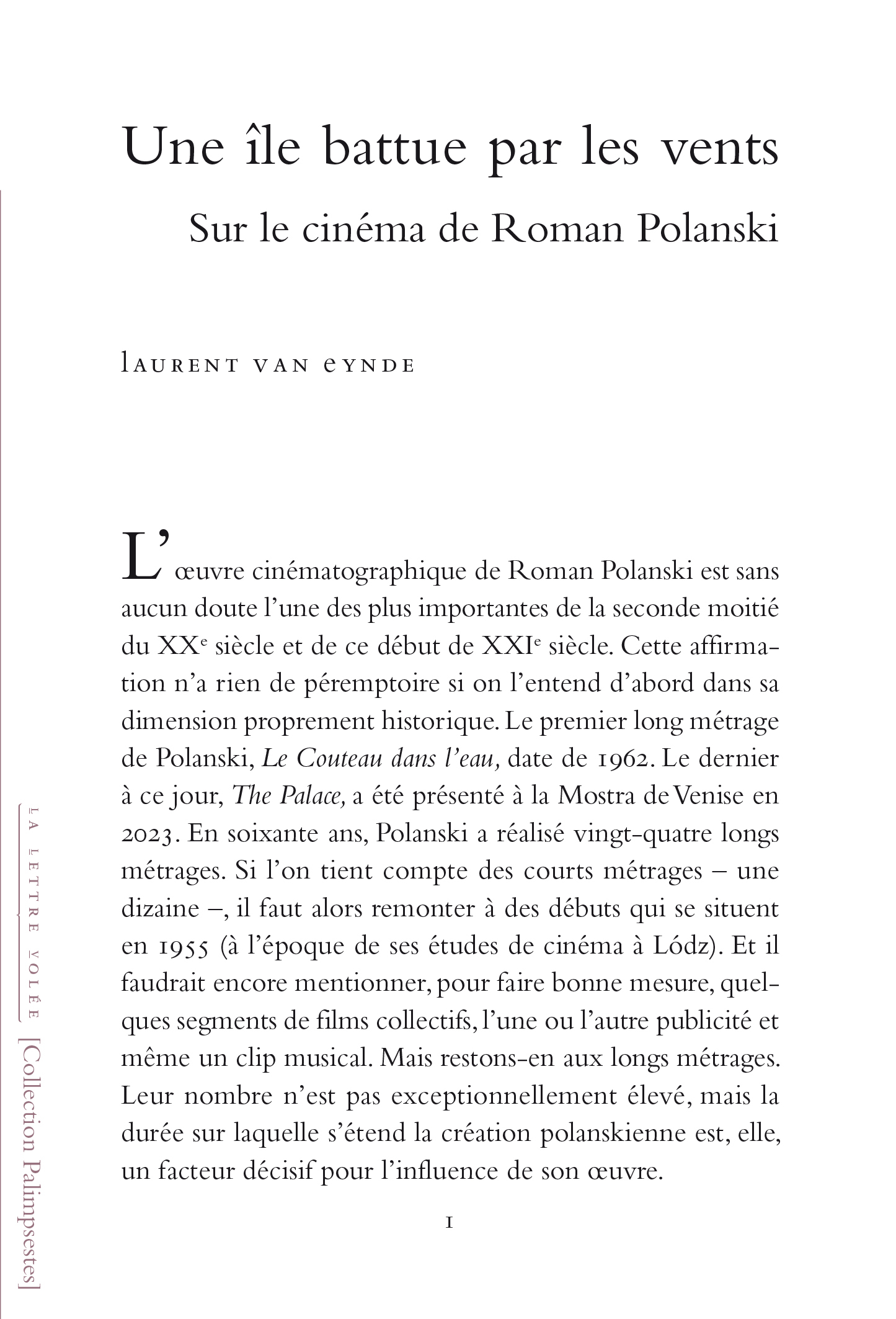 UNE ÎLE BATTUE PAR LES VENTS