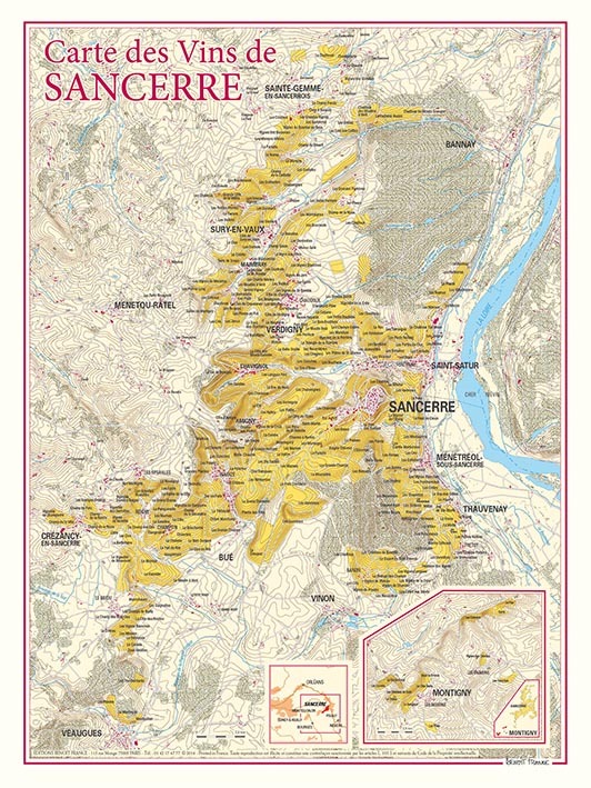CARTE DES VINS DE SANCERRE