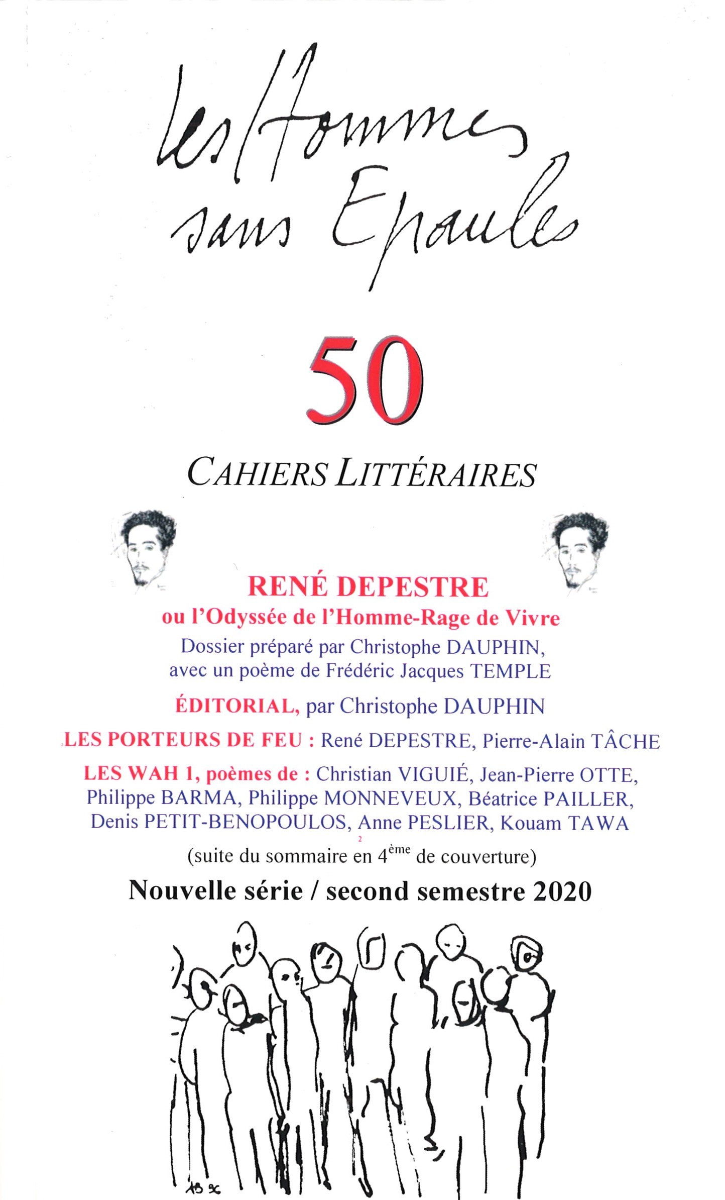 Les Hommes sans Épaules n°50, Dossier : René DEPESTRE ou l’Odyssée de l’Homme-Rage de vivre