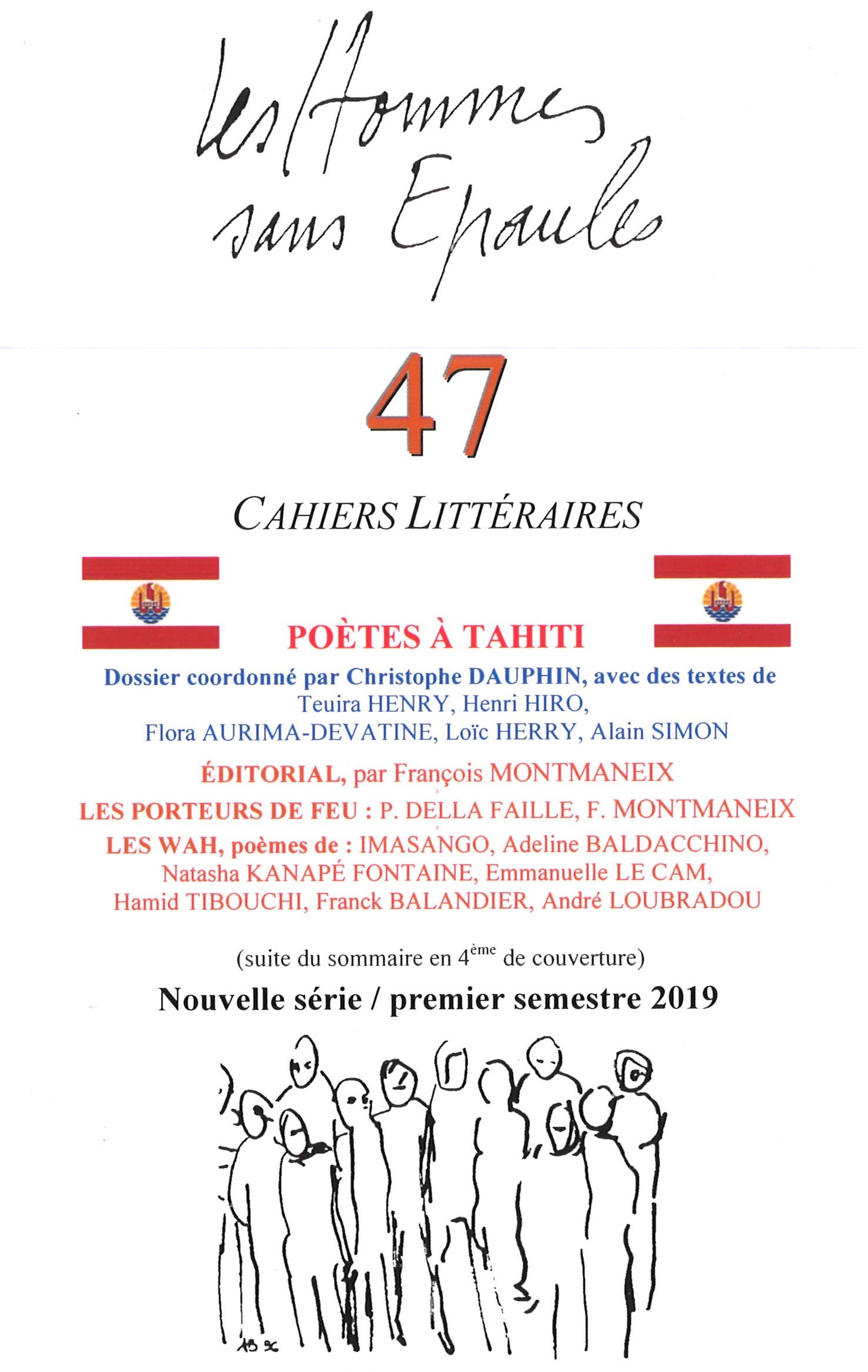 Les Hommes sans Épaules n°47, Dossier Poètes à TAHITI