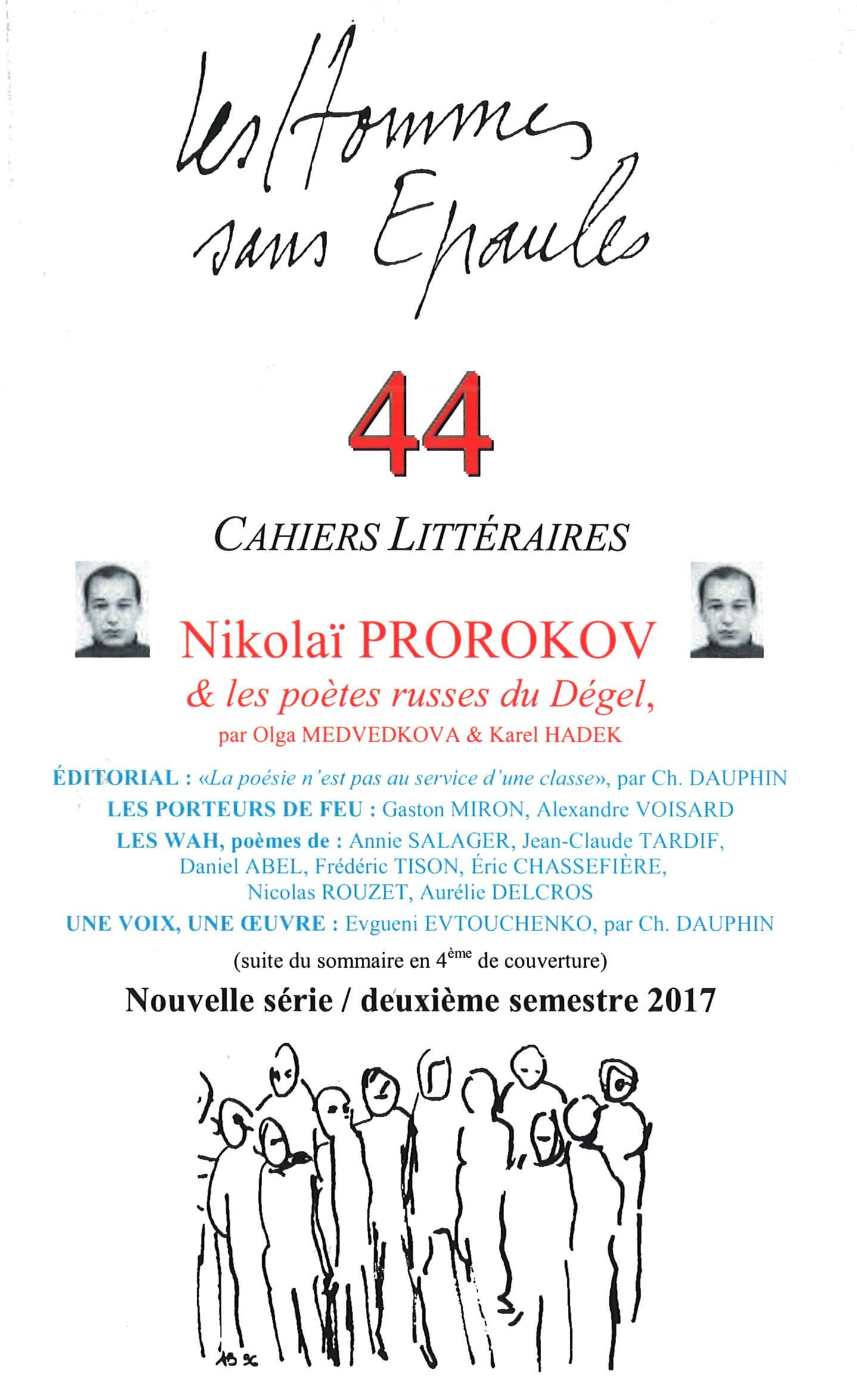 Les Hommes sans Épaules n°44 : Nikolaï PROROKOV et les poètes russes du Dégel