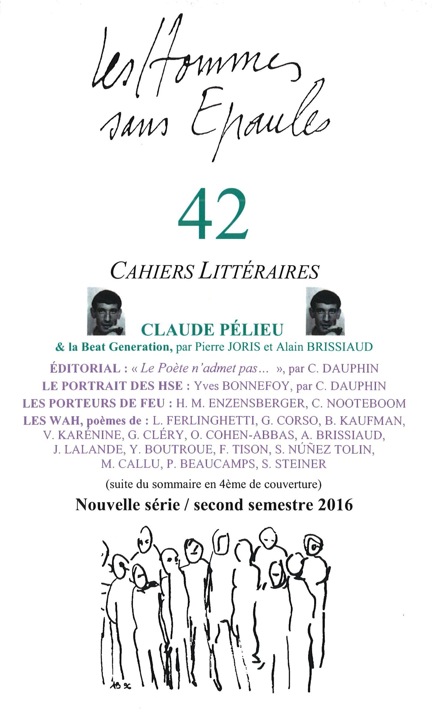 Les Hommes sans Epaules n°42: Dossier Claude Pélieu & la Beat Generation