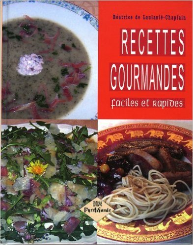 RECETTES GOURMANDES FACILES ET RAPIDES (CARTONNE)