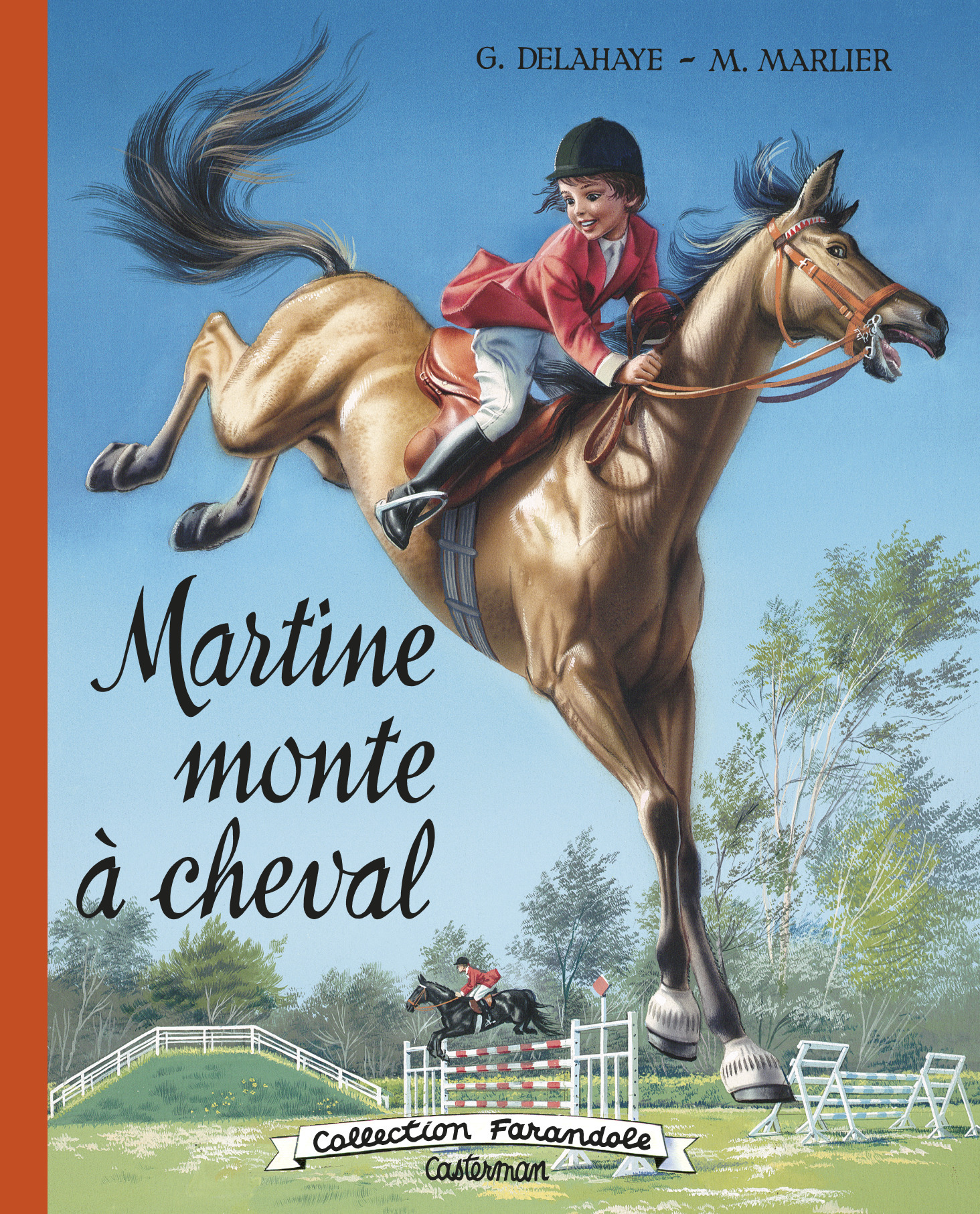 Martine - Martine monte à cheval