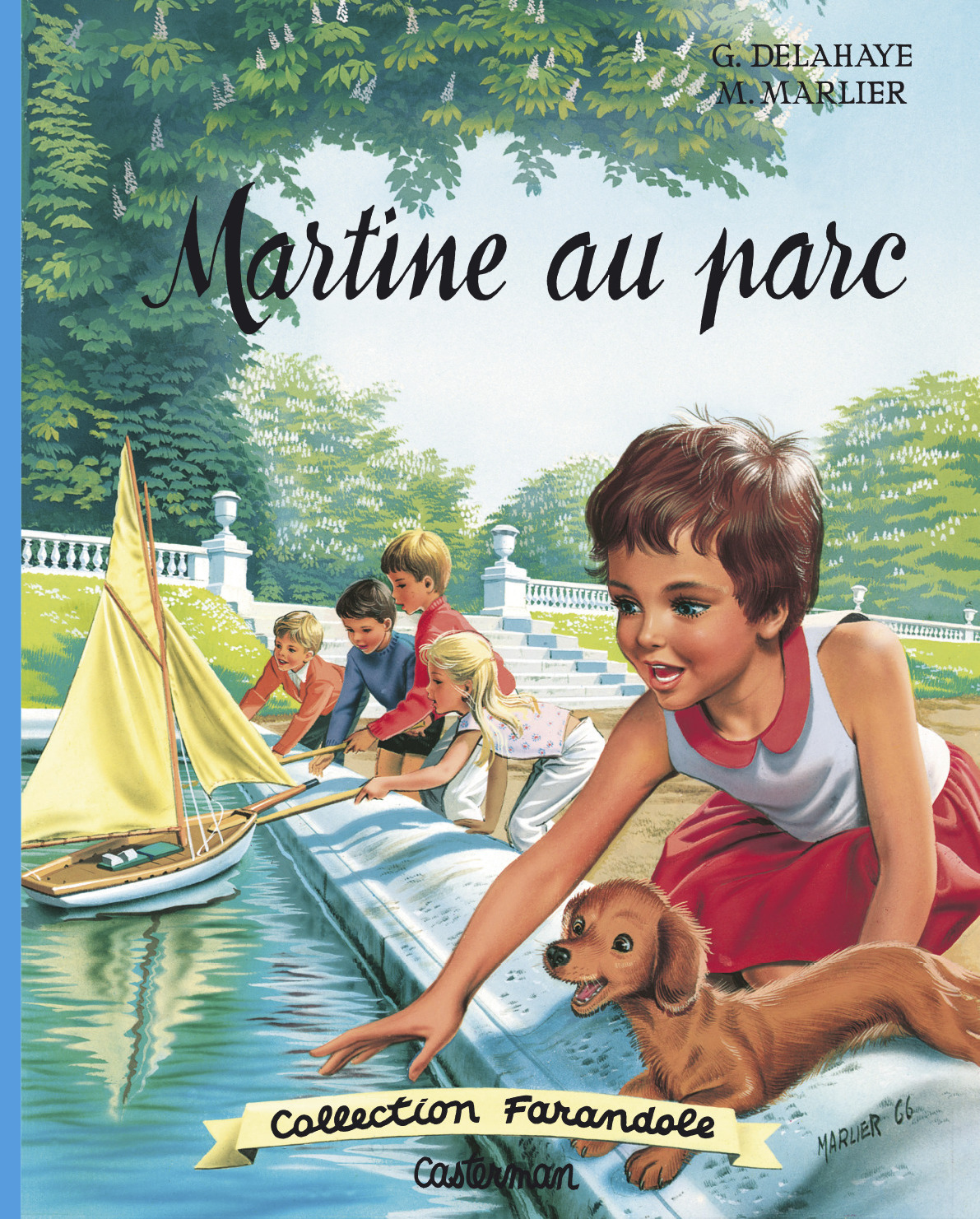Martine fac-similé - Martine au parc