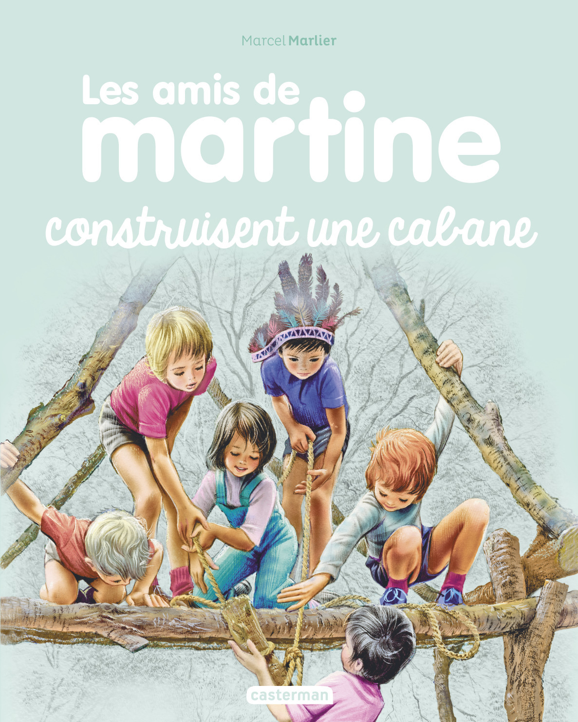 construisent une cabane
