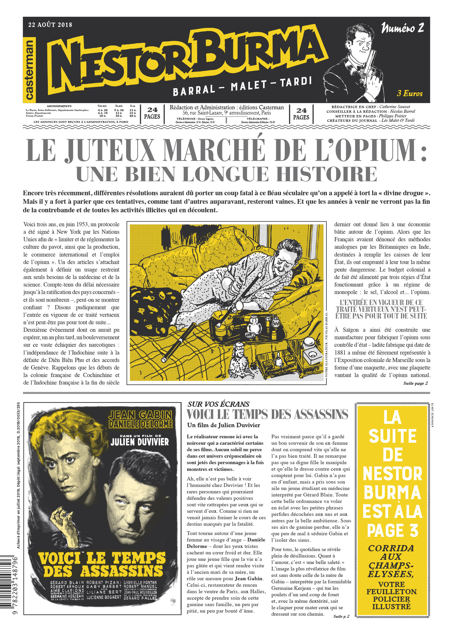 Corrida aux Champs-Élysées - Journal n°2