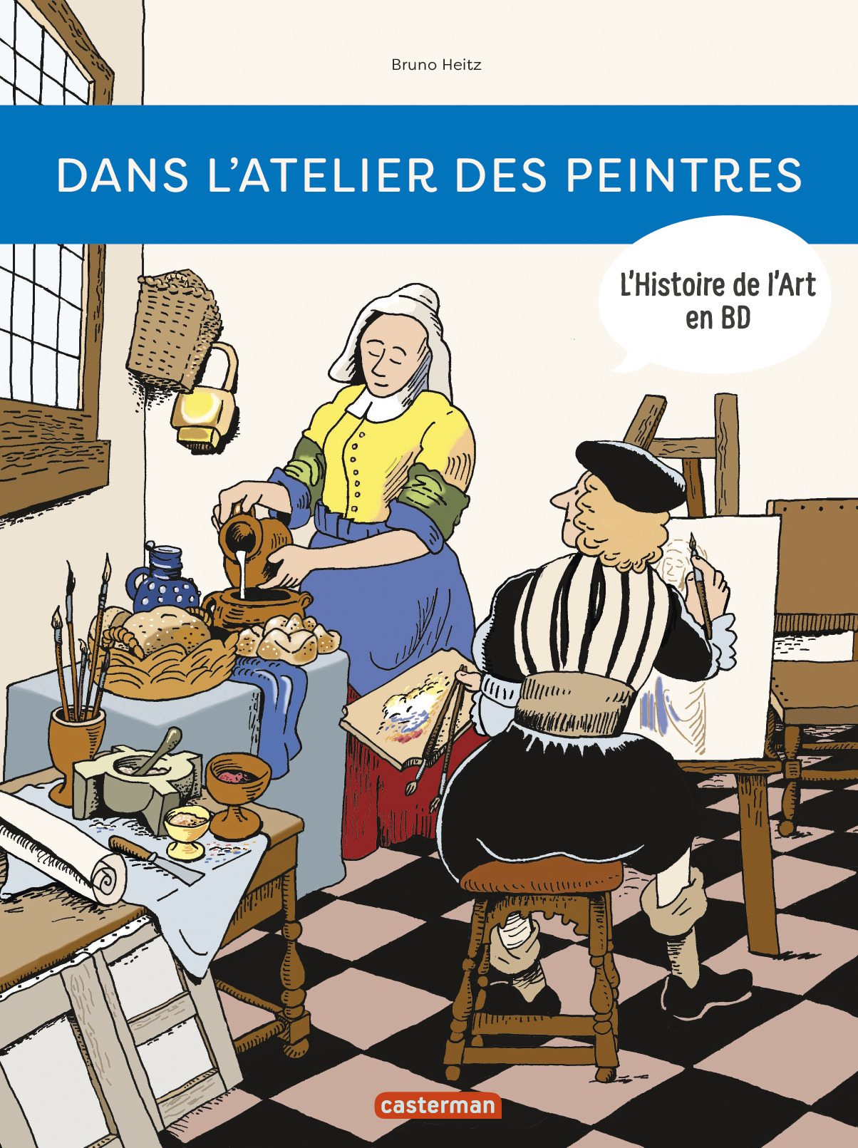 L'Histoire de l'Art en BD - Dans l'atelier des peintres