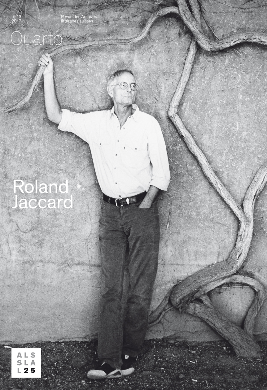 REVUE QUARTO NUMERO 43. ROLAND JACCARD