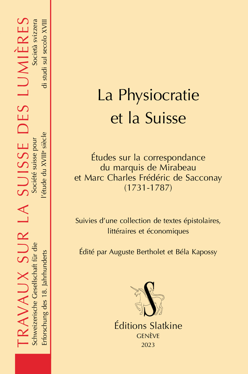 La Physiocratie et la Suisse