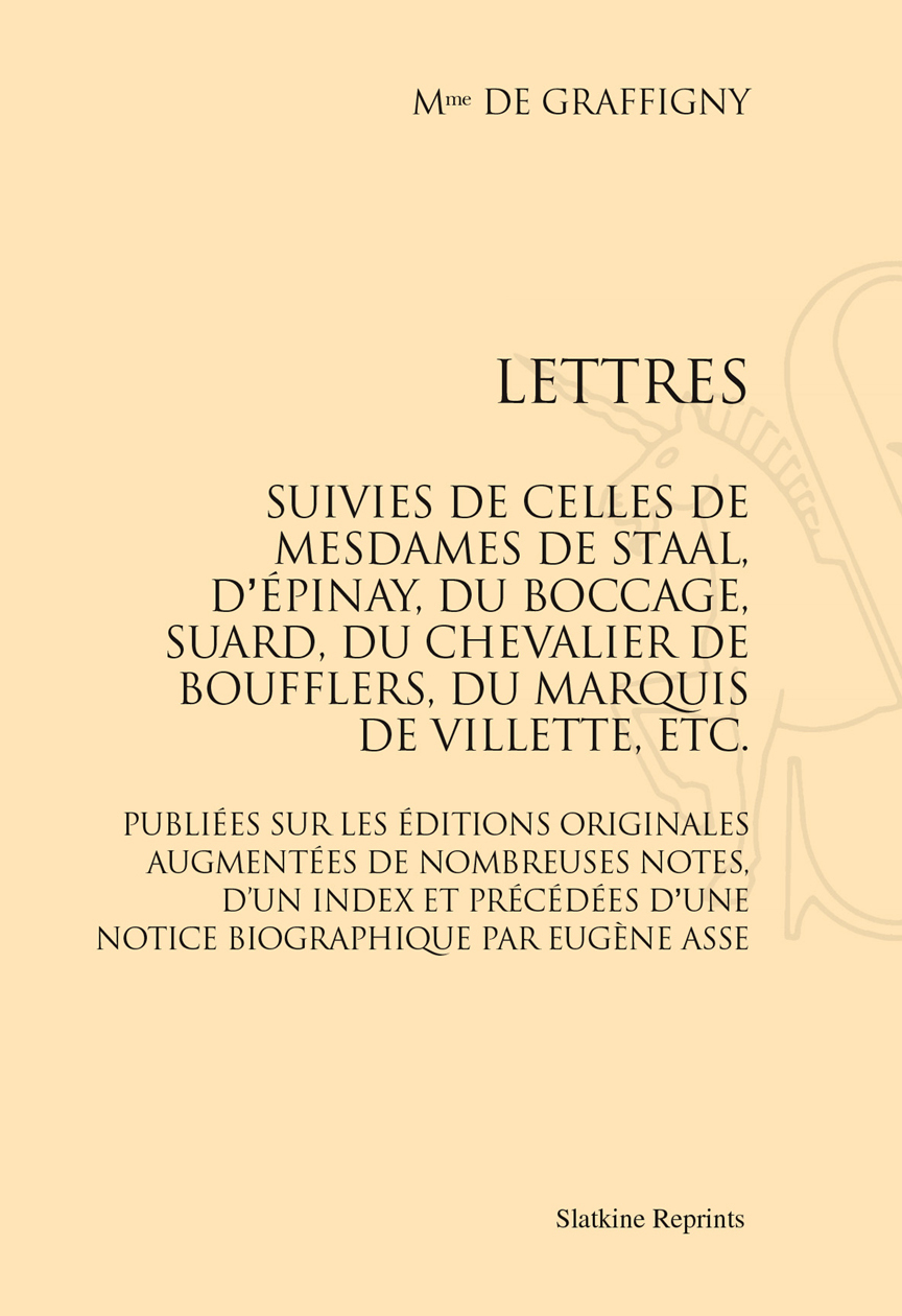 LETTRES. (1883). EDITION EUGENE ASSE.