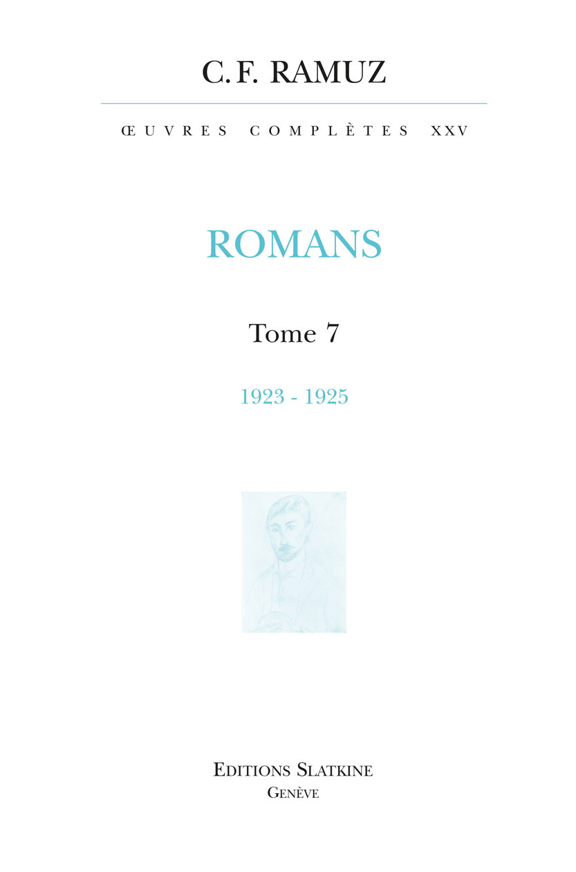 OEUVRES COMPLETES 25. ROMANS. T7. 1923-1925