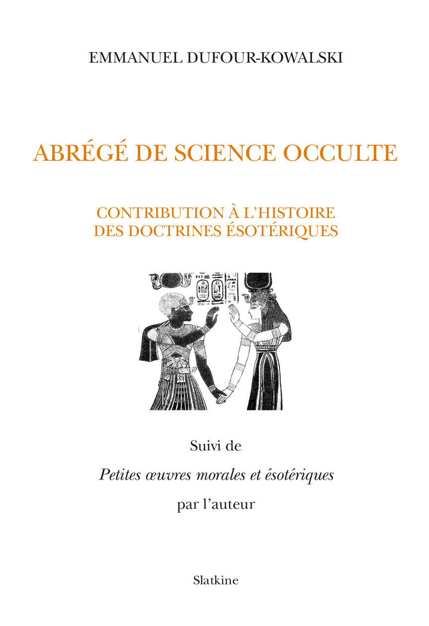 ABRÉGÉ DE SCIENCE OCCULTE