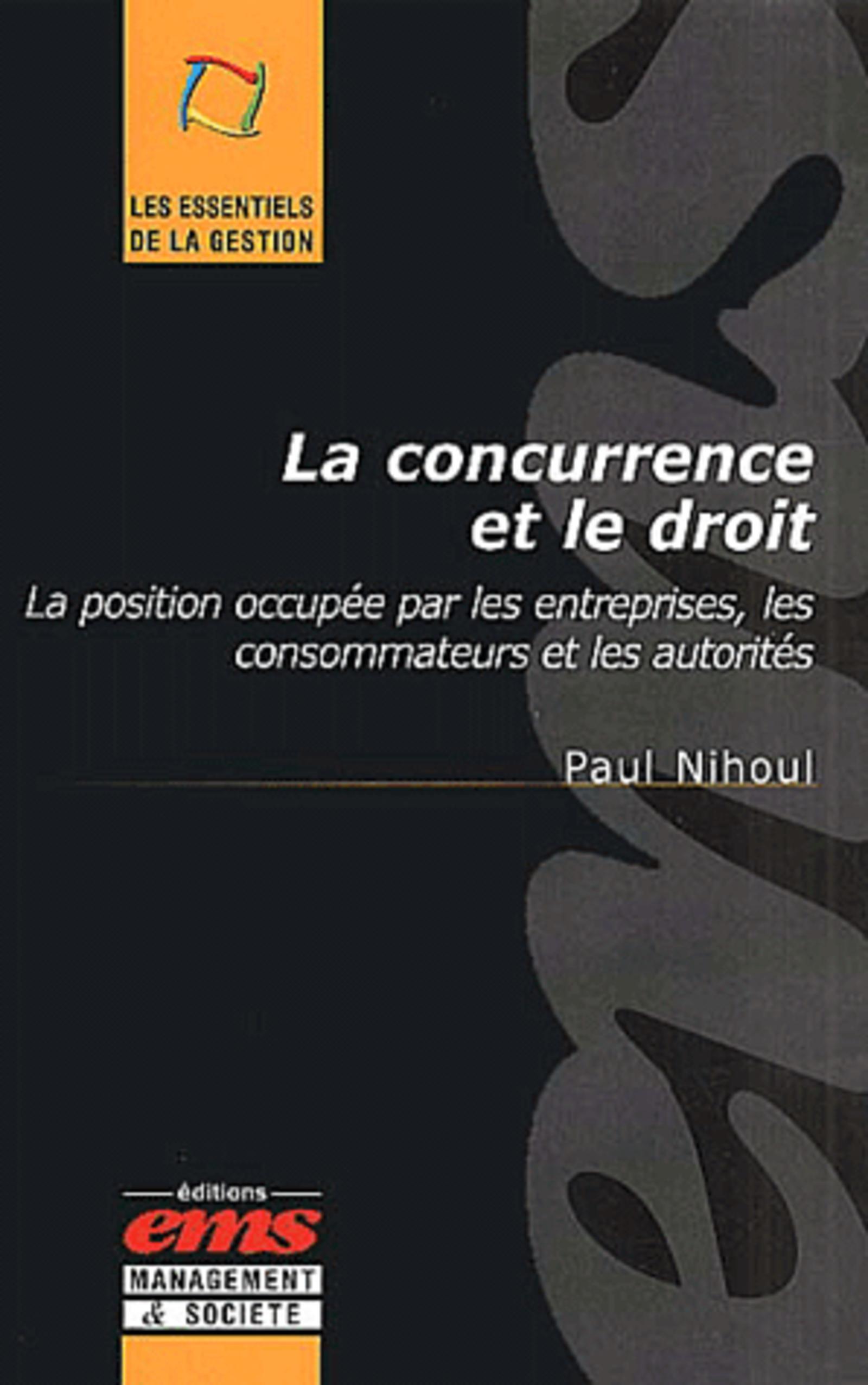 CONCURRENCE ET DROIT