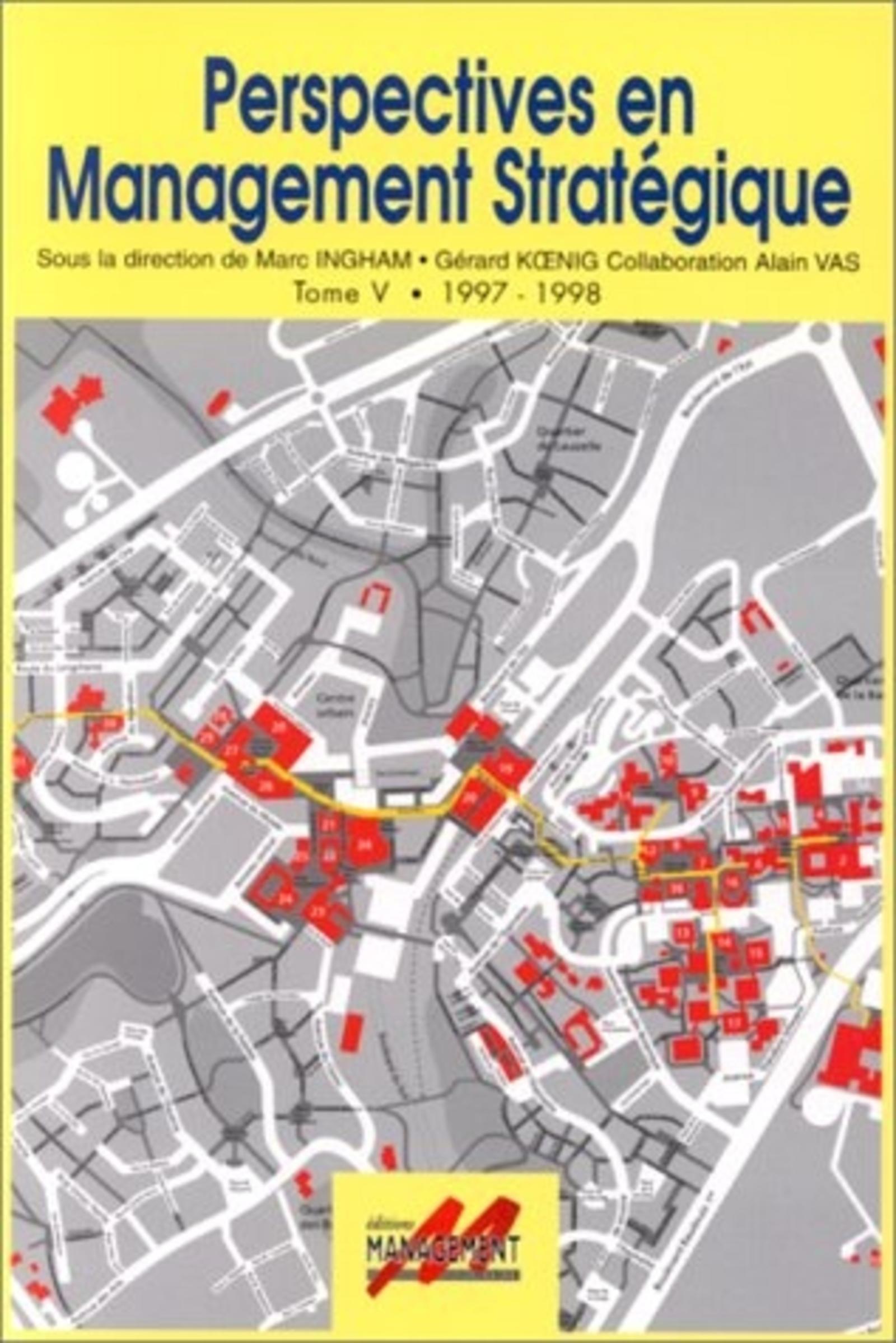 PERSPECTIVES MANAGEMENT STRATEGIQUE TOME V