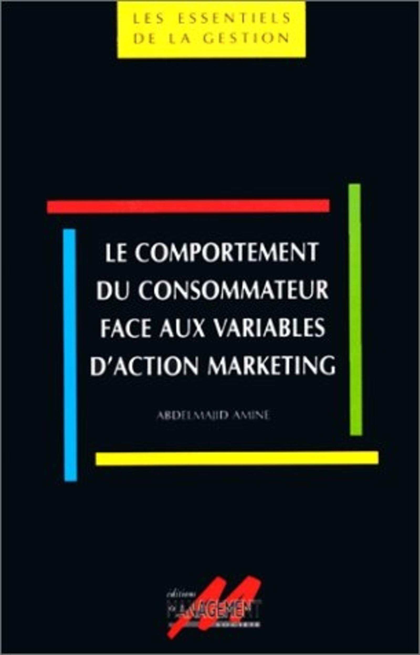 COMPORTEMENT CONSOMMATEUR FACE VARIABLES