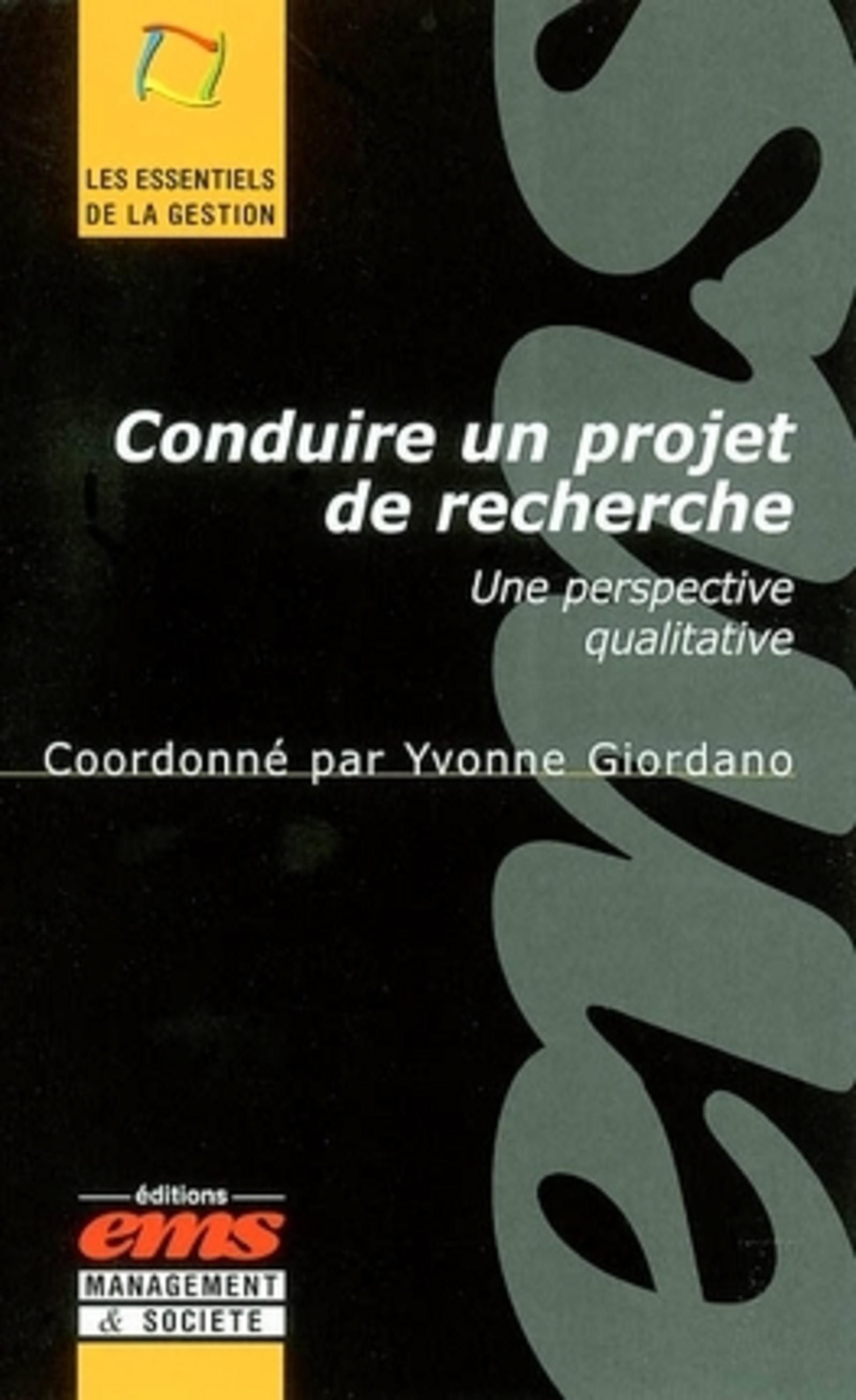 Conduire un projet de recherche