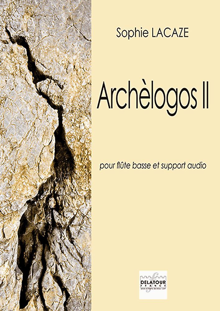 ARCHELOGOS II POUR FLUTE BASSE ET SUPPORT AUDIO
