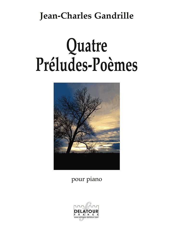 QUATRE PRELUDES-POEMES POUR PIANO