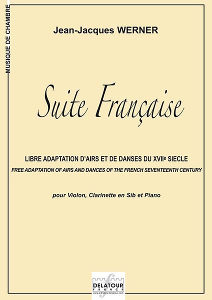 SUITE FRANCAISE POUR VIOLON, CLARINETTE ET PIANO