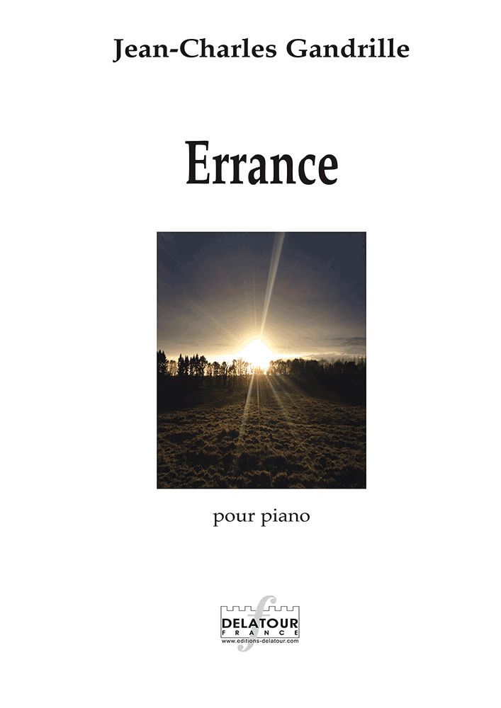 ERRANCE POUR PIANO