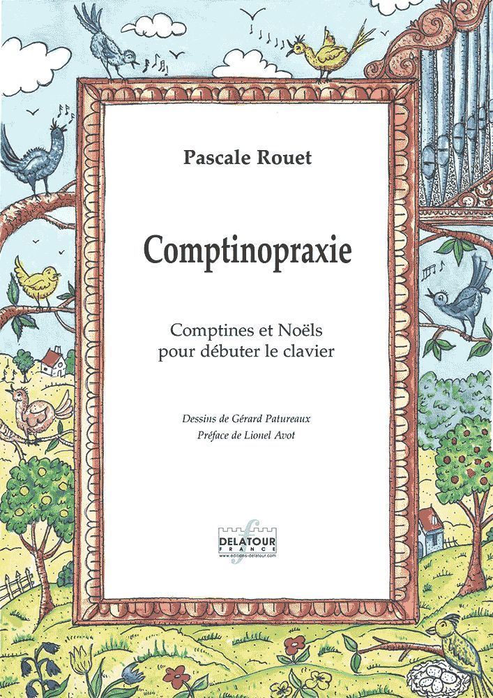 COMPTINOPRAXIE - COMPTINES ET NOELS POUR DEBUTER LE CLAVIER