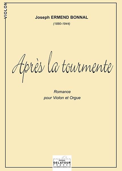 APRES LA TOURMENTE POUR VIOLON ET ORGUE