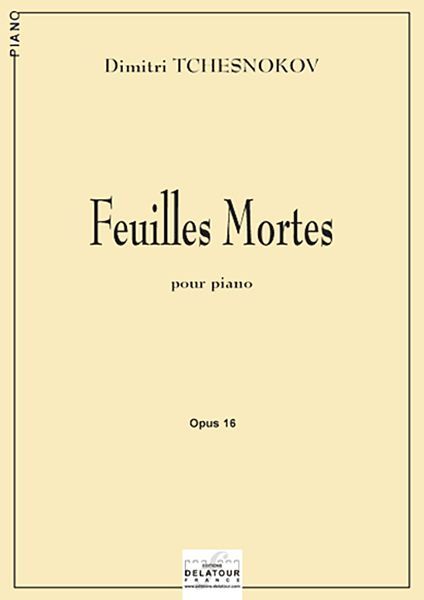 FEUILLES MORTES POUR PIANO
