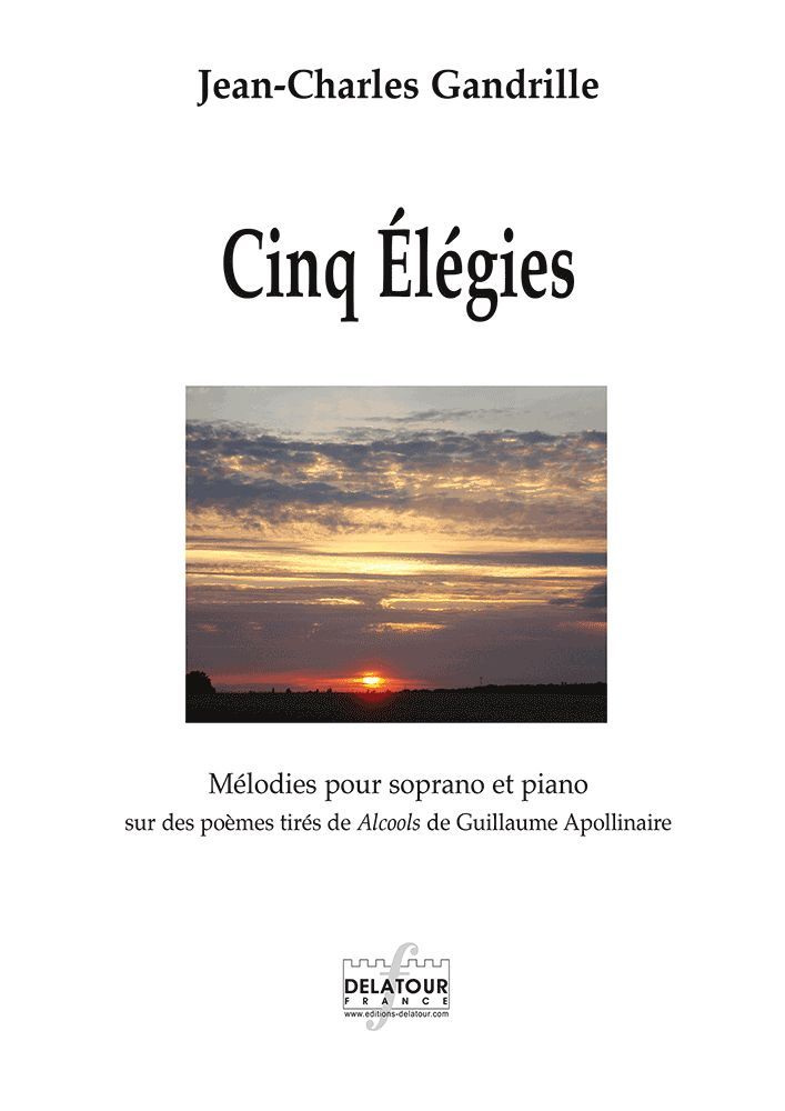 CINQ ELEGIES POUR SOPRANO ET PIANO
