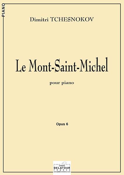 LE MONT-SAINT-MICHEL POUR PIANO