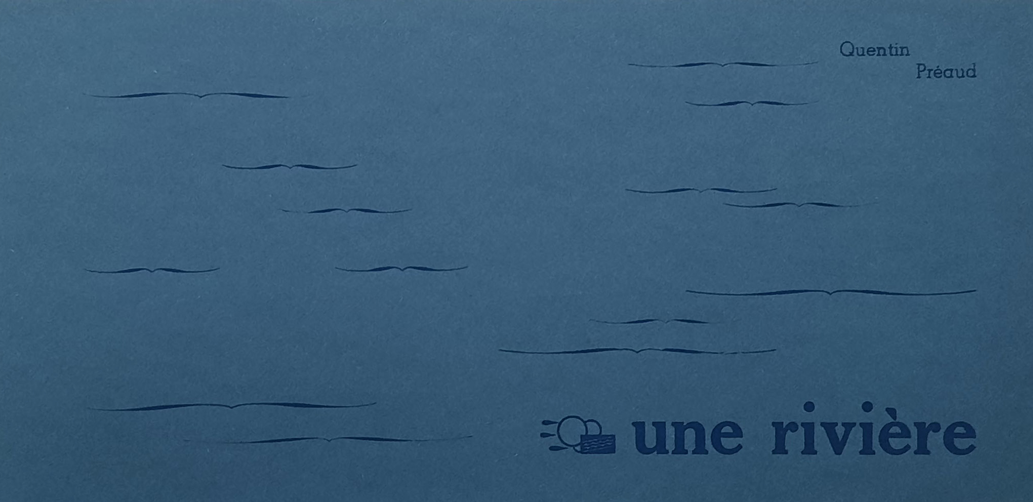 Une rivière typographique