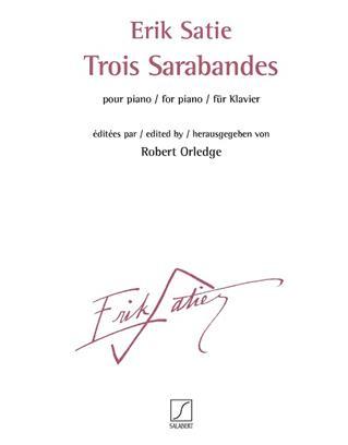 TROIS SARABANDES PIANO
