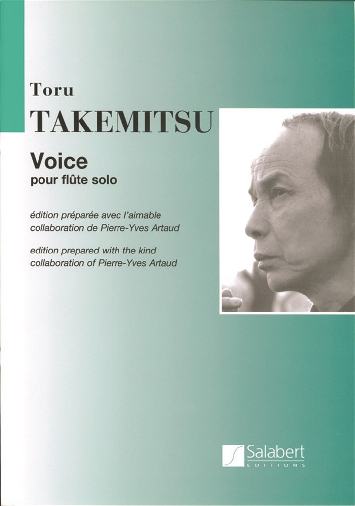 TORU TAKEMITSU : VOICE - POUR FLUTE SOLO