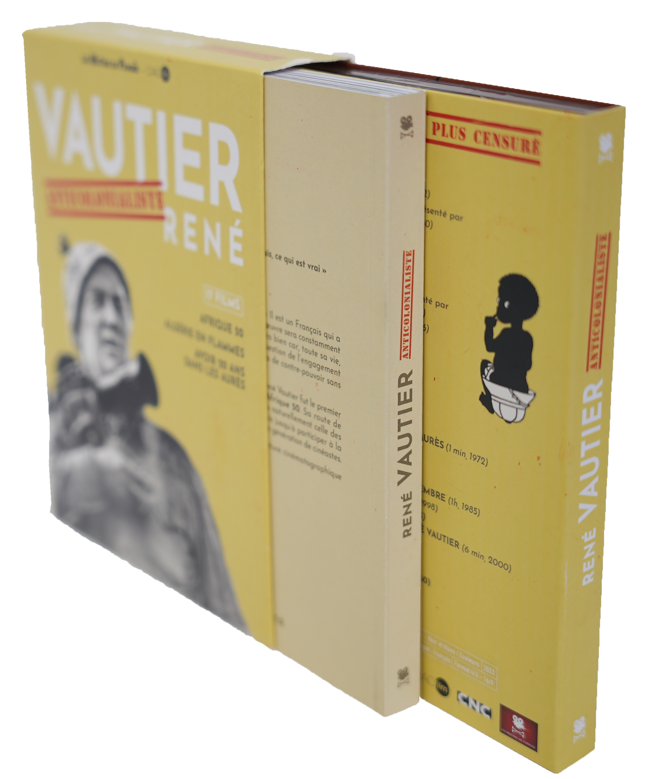 RENE VAUTIER ALGERIE - 4 DVD + livret 100 pages