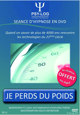 JE PERDS DU POIDS - SEANCE D'HYPNOSE EN DVD
