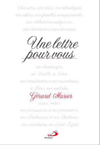 LETTRE POUR VOUS (UNE)