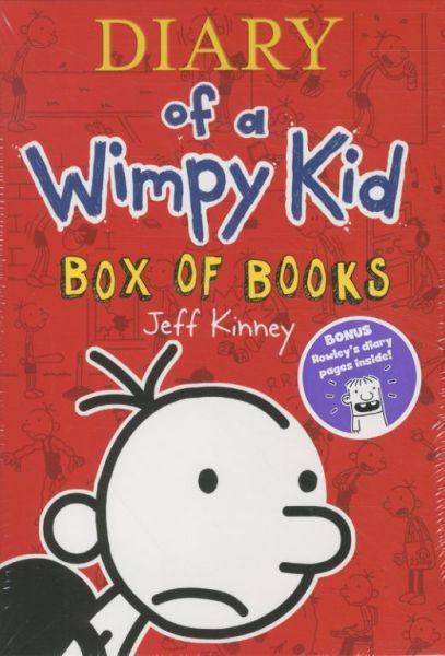 DIARY OF A WIMPY KID: BOX OF 4 BOOKS