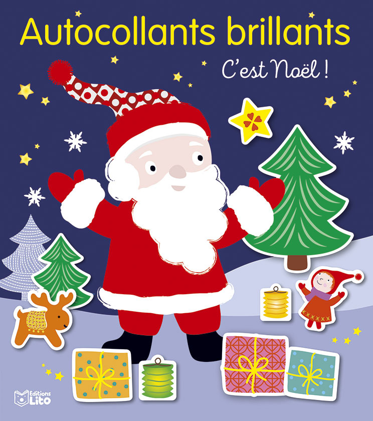 AUTOCOLLANTS BRILL. C'EST NOEL
