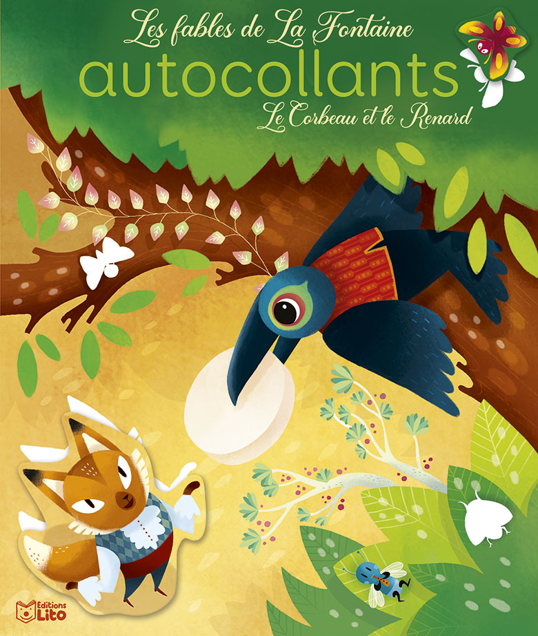 MES FABLES AUTOC. LE CORBEAU