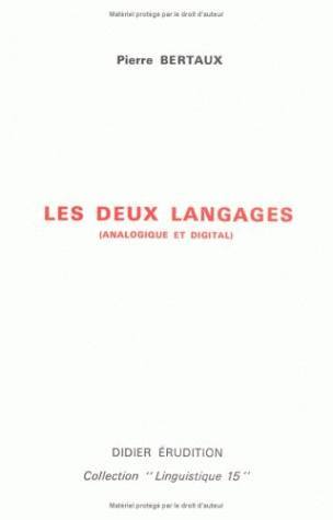 Les Deux langages (analogique et digital)