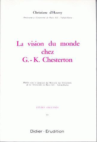 La Vision du monde chez G. K. Chesterton