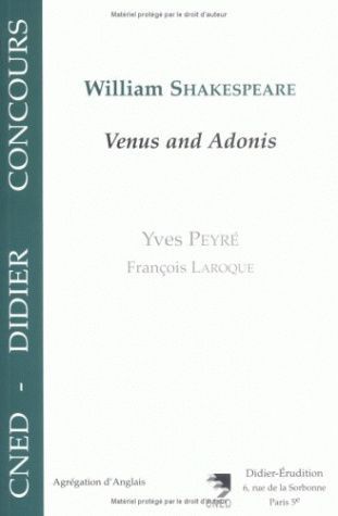 William Shakespeare - Venus and Adonis