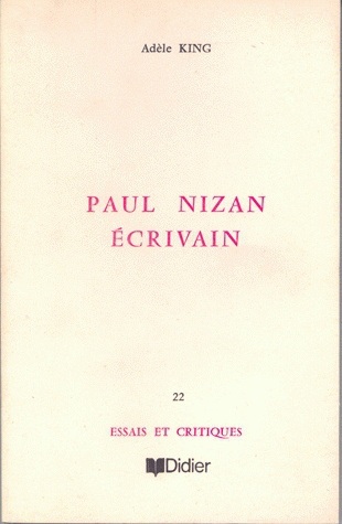 Paul Nizan, écrivain