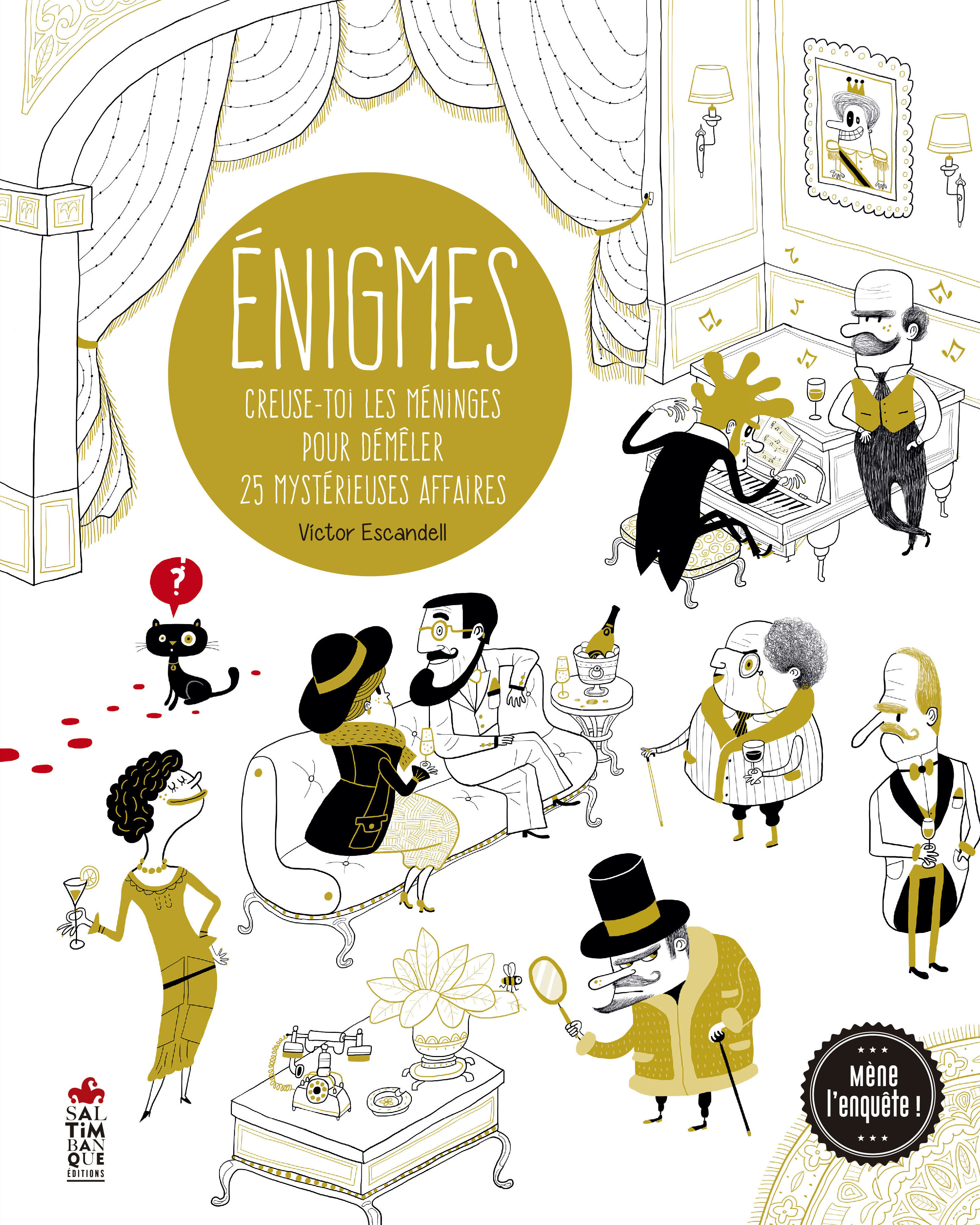 Enigmes creuse-toi les méninges pour démêler 25 mystérieuses affaires