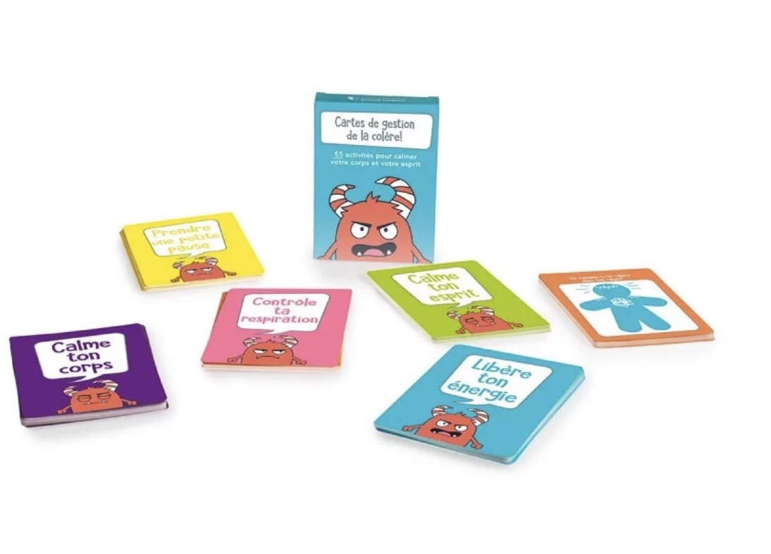 CARTES DE GESTION DE LA COLÈRE