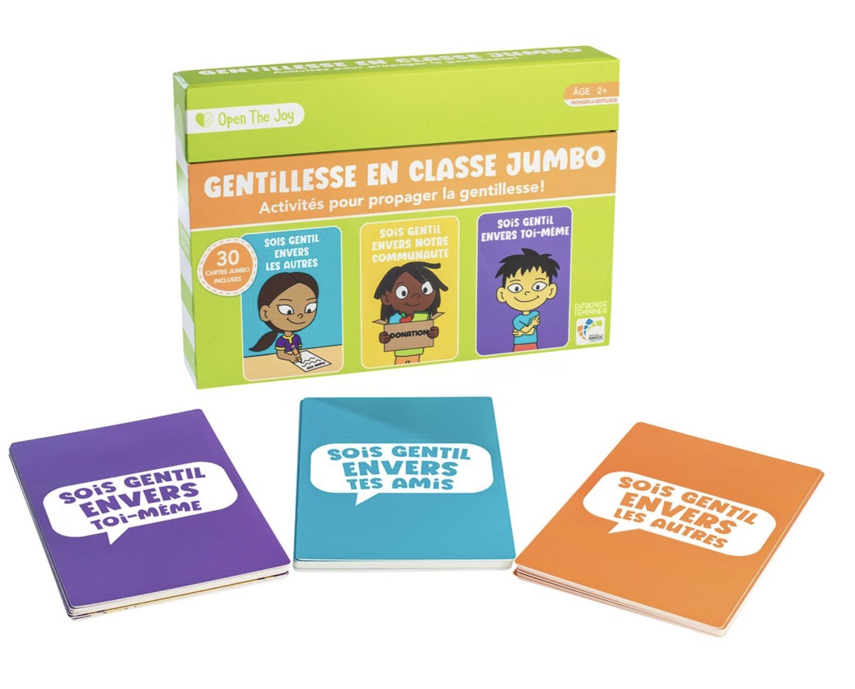 CARTES GÉANTES DE GENTILLESSE EN CLASSE